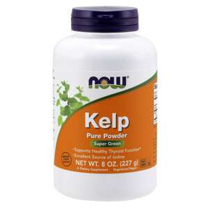 Now® Foods NOW Kelp Organic (organický kelp)  prášek, 227g