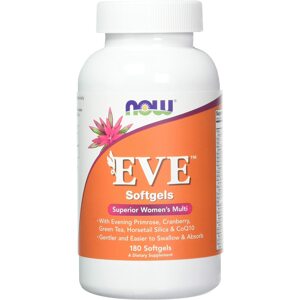Now® Foods NOW Multi Vitamins Eve, Multivitamín pro Ženy, 180 softgel kapslí