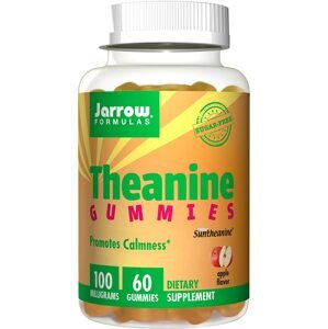 Jarrow Formulas Jarrow Theanine Gummies, L-Theanine, 100 mg, 60 gumových bonbónů