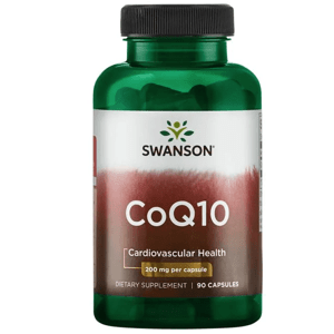 Swanson CoQ10 (Koenzym Q10), 200 mg, 90 kapslí