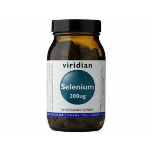 Viridian Selenium 200µg - 90 kapslí