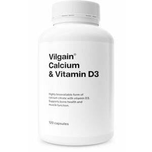 Vilgain Vápník + Vitamin D3 120 kapslí