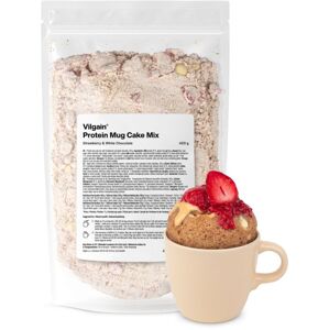Vilgain Protein Mug Cake Mix Jahoda a bílá čokoláda 420 g