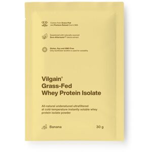 Vilgain Grass-Fed Whey Protein Isolate banán 30 g
