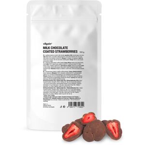 Vilgain Lyofilizované jahody v čokoládě mléčná čokoláda 100 g