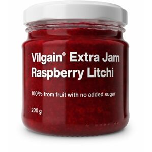 Vilgain Extra džem malina s liči bez přidaného cukru 200 g