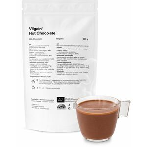 Vilgain Horká čokoláda BIO mléčná 200 g