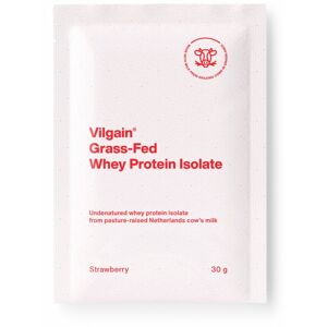 Vilgain Grass-Fed Whey Protein Isolate jahoda 30 g