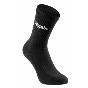 Vilgain Logotype Crew Socks 35 - 38 1 pár black
