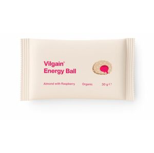 Vilgain Energy Ball BIO mandle s malinovou náplní 30 g