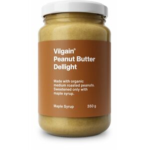 Vilgain Arašídové máslo delight BIO s javorovým sirupem 350 g