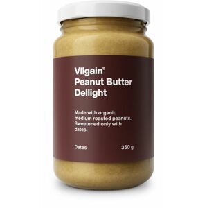 Vilgain Arašídové máslo delight BIO s datlemi 350 g