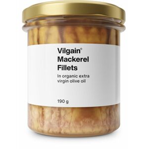 Vilgain Makrela filety v bio extra panenském olivovém oleji 190 g