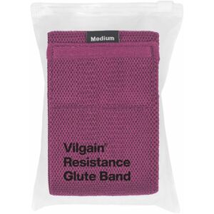 Vilgain Textilní odporová guma 1 ks magenta purple střední odpor