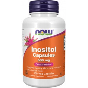 Now Foods Inositol 500 mg 100 kapslí