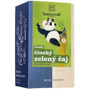 Sonnentor Zelený čaj jemný čínský bio porc. dárkový 27 g