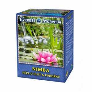 Everest Ayurveda NIMBA himalájský bylinný čaj účinný na regeneraci pokožky zvaný čistič krve 100 g