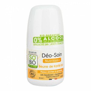 SO’BiO éti Deodorant přírodní 24h Nutrition+ s karité 50 ml BIO
