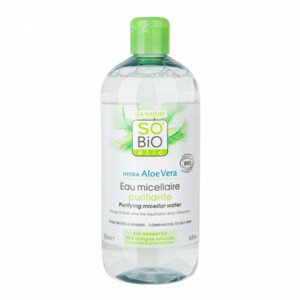 SO’BiO étic Aloe Vera zinek a citrusy micelární voda 500 ml
