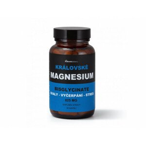 Královské Magnesium Bisglycinate 875 mg + Vitamín B6 90 veg. kapslí