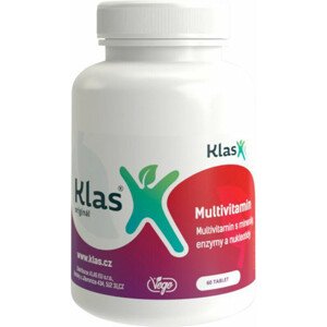 KLAS Multivitamíny plus minerály a enzymy 60 tablet