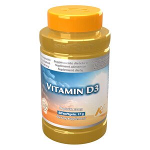 Starlife Vitamin D3 Star 60 kapslí