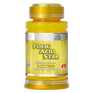 Starlife Folic Acid pro obnovu a růst buněk 60 tbl.