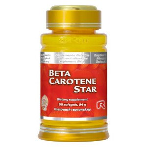 Starlife Beta-Carotene Star, 60 kapslí