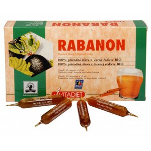 Rabanon (extrakt z černé ředkve) 20x10 ml Phytoderma