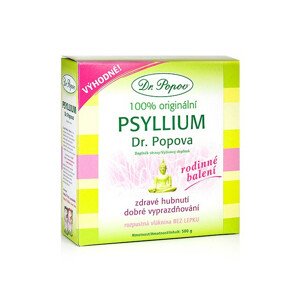 Dr. Popov Psyllium indická rozpustná vláknina 500 g