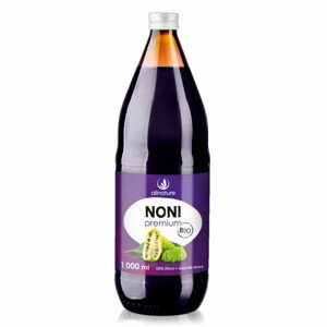 Allnature Noni Premium 100% Bio šťáva 1000 ml