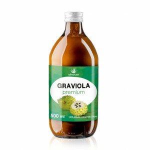 Allnature Graviola Premium 100% Bio šťáva 0,5 l