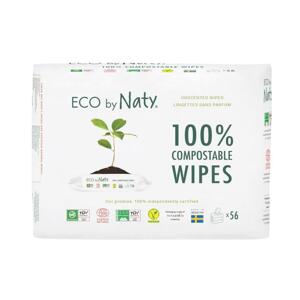 Eco by Naty Vlhčené ubrousky Naty bez vůně pro citlivou pokožku (výhodné balení) 168 ks