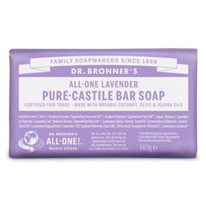 Dr. Bronner's Tuhé mýdlo Lavender 140 g