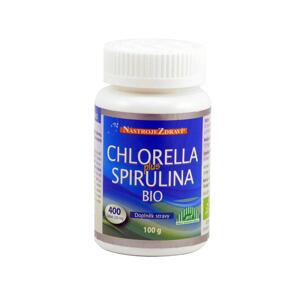 Nástroje Zdraví Chlorella plus Spirulina bio, tablety 400 ks, 100 g