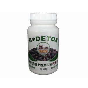 Bio-Detox Piperin Premium FORTE 20mg 120tbl. VIP