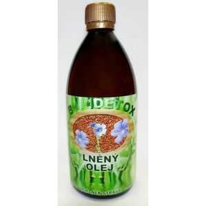 Bio-Detox Lněný Olej 2 x 500ml + 250ml ZDARMA